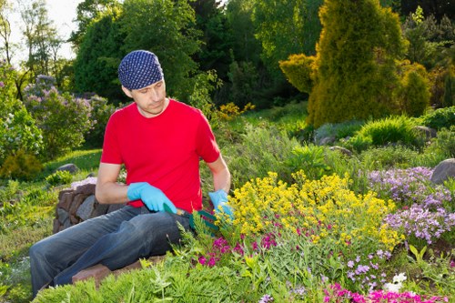 SSL-encrypted landscaping payment screen for Staines customers