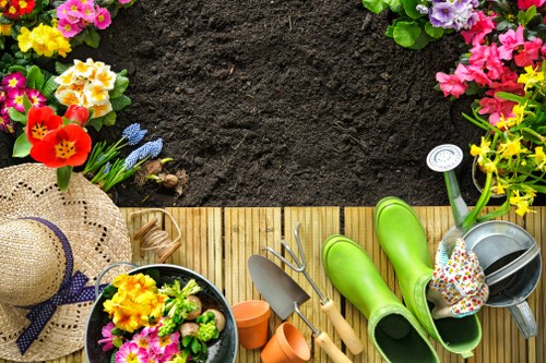 Insured rubbish company staff training on safe landscaping practices